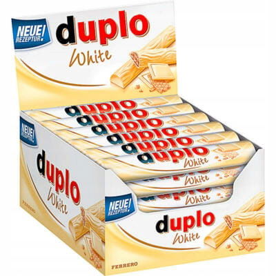 Duplo White tyčinky 40 x 18,2 g, hromadné balenie