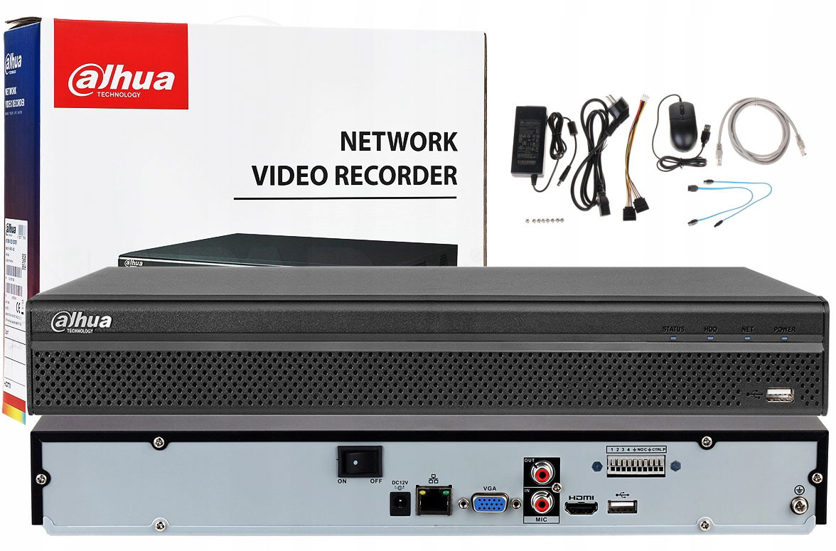Dvr Ip NVR4216-4KS3 16CH Kanálov Dahua Až 16 Kamier Až 12MPX