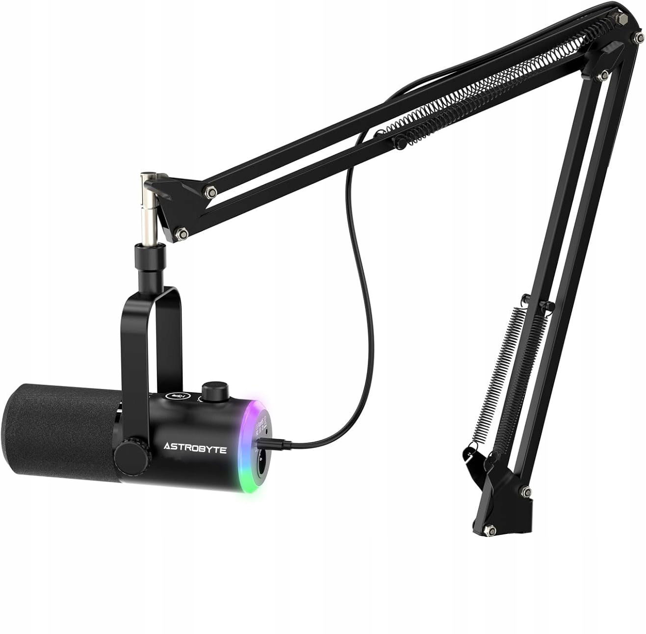 Dynamické počítačové mikrofóny AstroByte Void Usb rameno Xlr Rgb Gaming