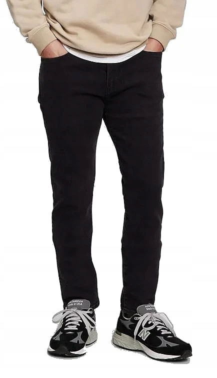 Džínsy Gap Skinny GapFlex True Black