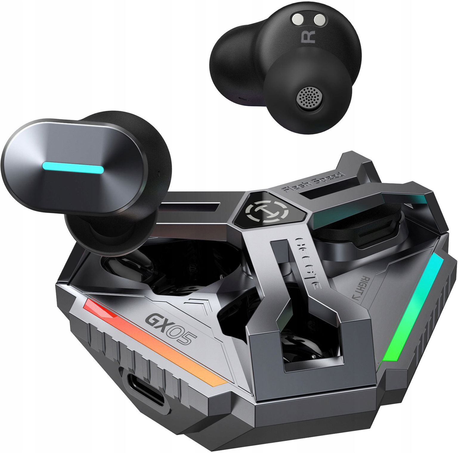 Edifier Bezdrôtové Slúchadlá Do Uší Hecate GX05 Bluetooth 5.3 Rgb