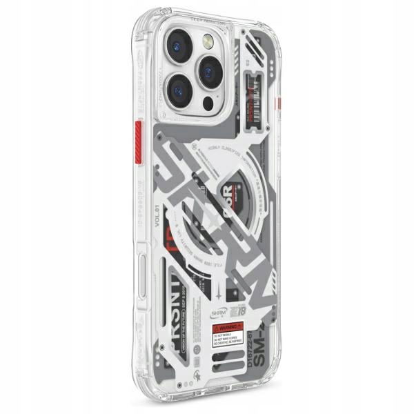 Ekho Magnetické puzdro pre iPhone 16 Pro Max 6.9" Priehľadné