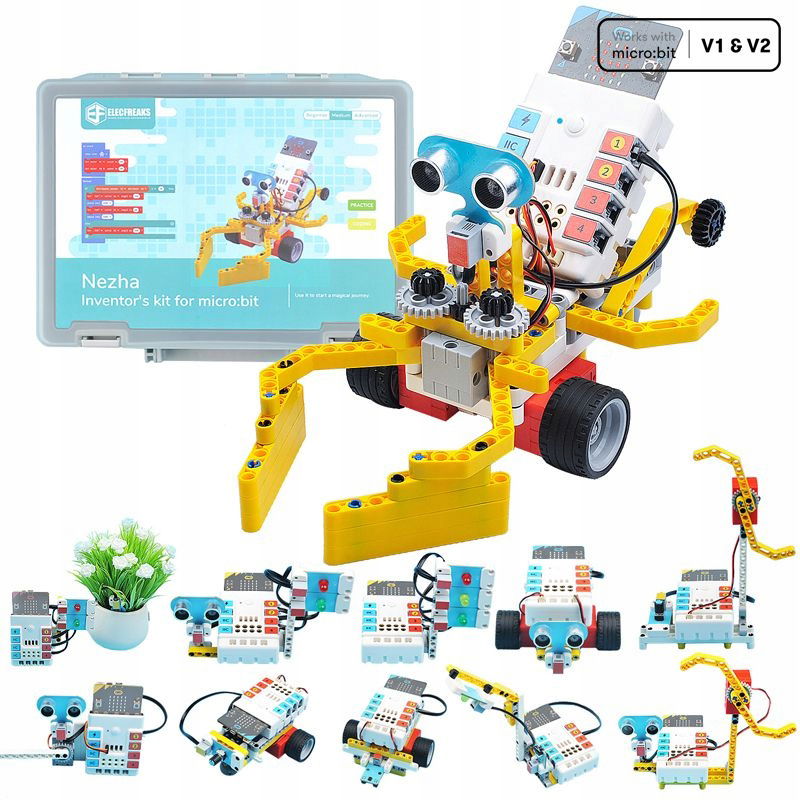 ElecFreaks Nezha – vzdelávací set pre Bbc micro:bit