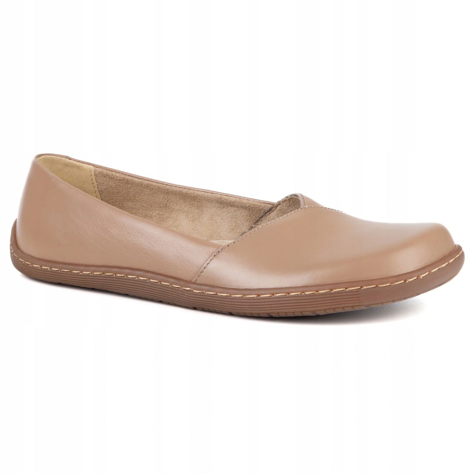 Elegantné dámske barefootové baleríny Maelle camel 36
