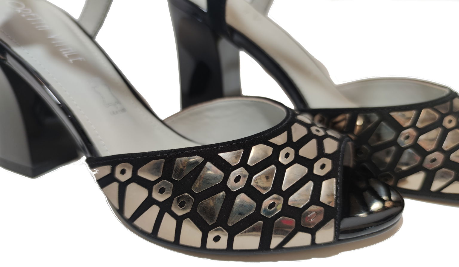 Elegantné dámske sandále Loretta Vitale 8643 Čierne r38