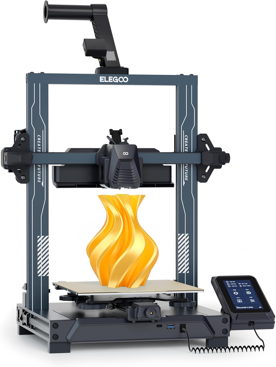 Elegoo Neptune 4 Pro 3D tlačiareň 500 mm/s Klipper auto úroveň 225 x 225 mm