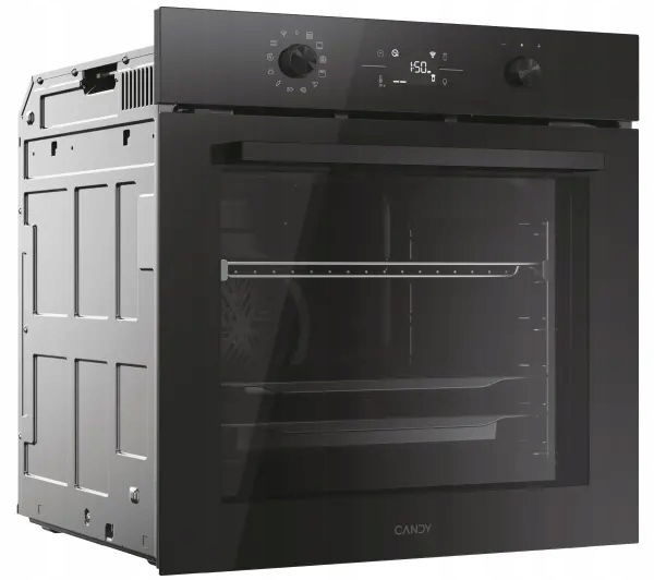 Elektrická rúra Candy CA6 NP5B3HTB Termocirkulácia AirFry 78L Čierna