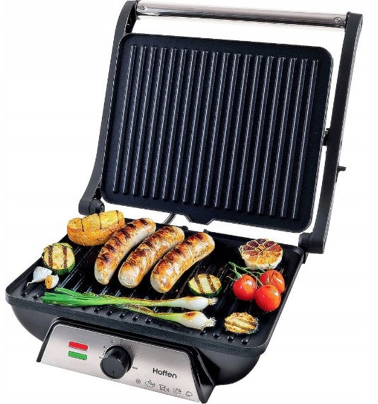 Elektrický gril Hoffen čierny 2000 W