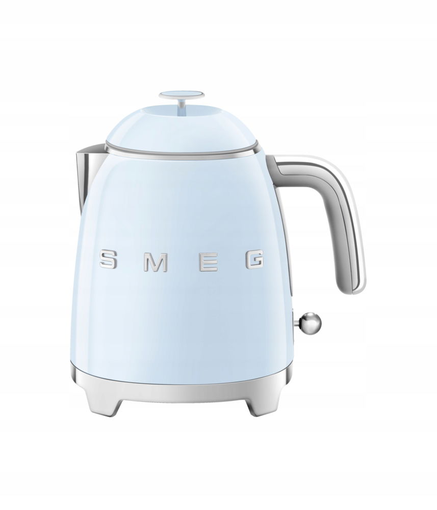 Elektrický varič 0,8 l pastelovo modrý 50's Style Smeg