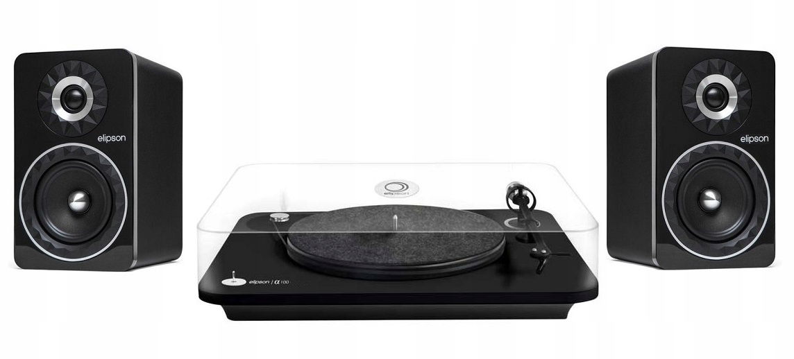 Elipson Alpha 100 Elipson Prestige 6B Bt Čierny Audio Set Pre Vinyly
