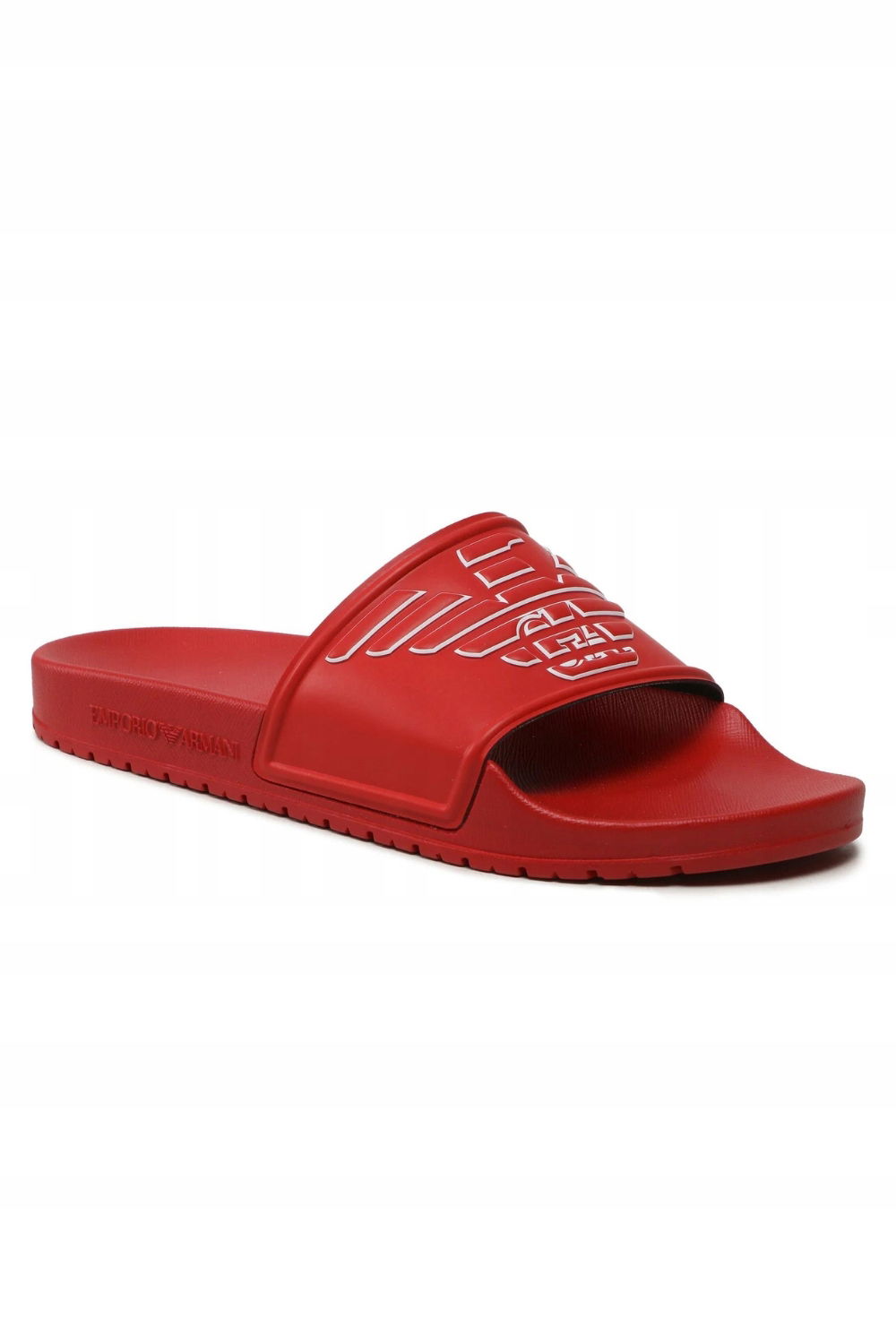 Emporio Armani Červené sandále s logom 37