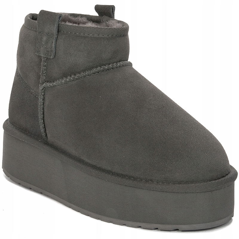 Emu Australia Botky W13073 Charcoal Flatform veľ.41