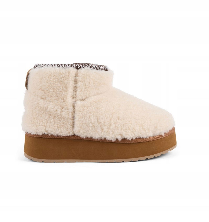 Emu Australia Dámske topánky Stinger Micro Flatform Teddy Natural 36