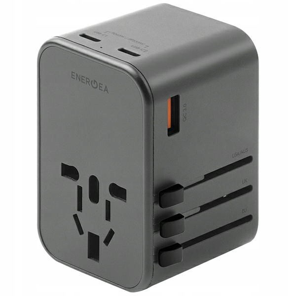 Energea nabíjačka 1xUSB+2xUSB-C Pd-pps-qc 3.0 65W 1A2C adaptér 4v1 Us/ua/e