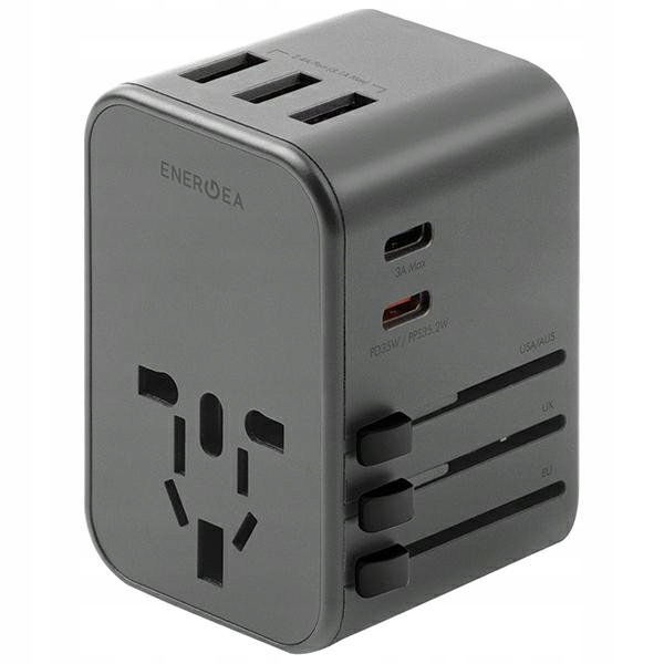 Energea nabíjačka sieťová 3xUSB+2xUSB-C Pd-pps-qc 3.0 35.5W 3A2C adaptér 4v1