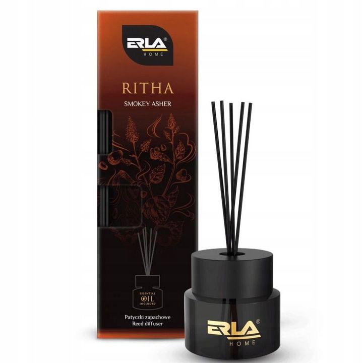 Erla vôňa do domácnosti s tyčinkami Ritha Smokey Asher