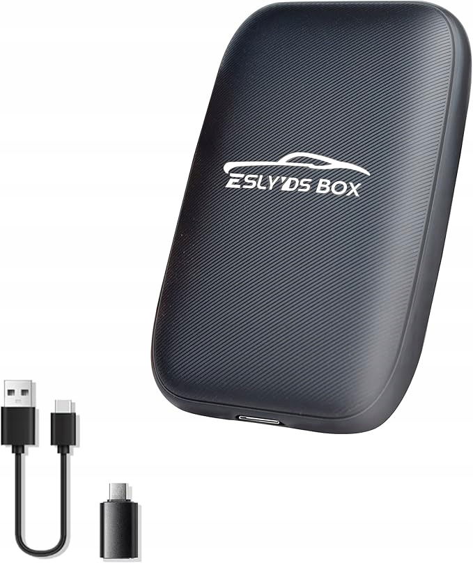 Eslyyds 2 V 1 Bezdrôtový Adaptér Carplay A Android Carplay