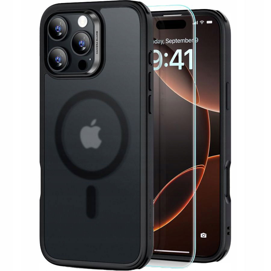 Esr Classic Hybrid HaloLock MagSafe & Sklo pre iPhone 16 Pro Max čierne