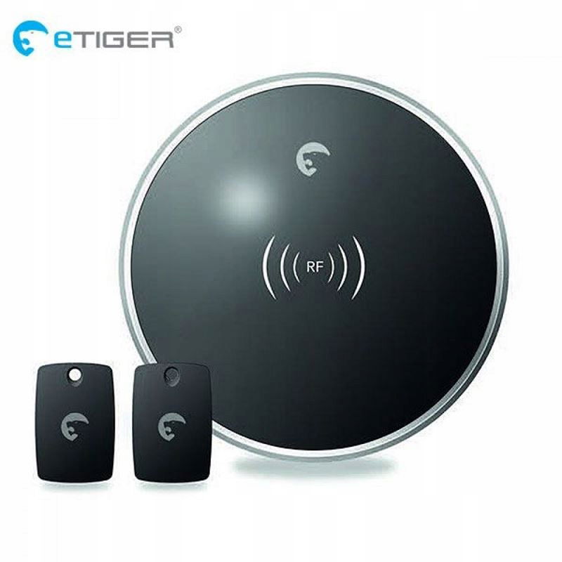 eTIGER Rfid Keypad Bezdrôtová klávesnica s Rfid kľúčenkami