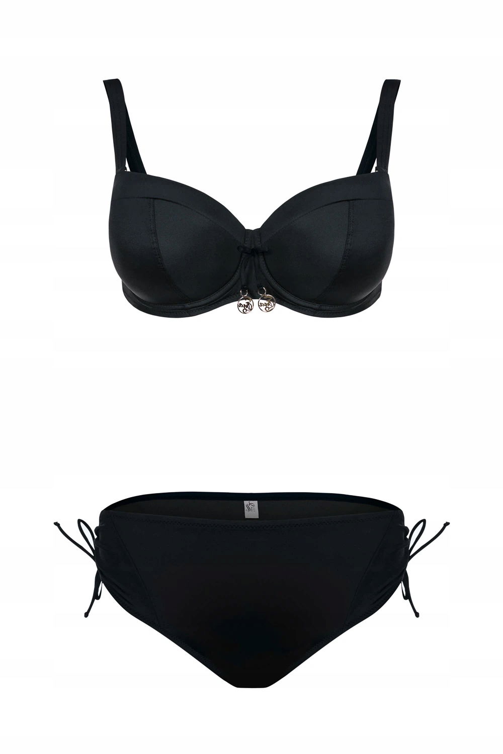 Etna Bikini plavky CD-28 001 Čierna, 90C/46