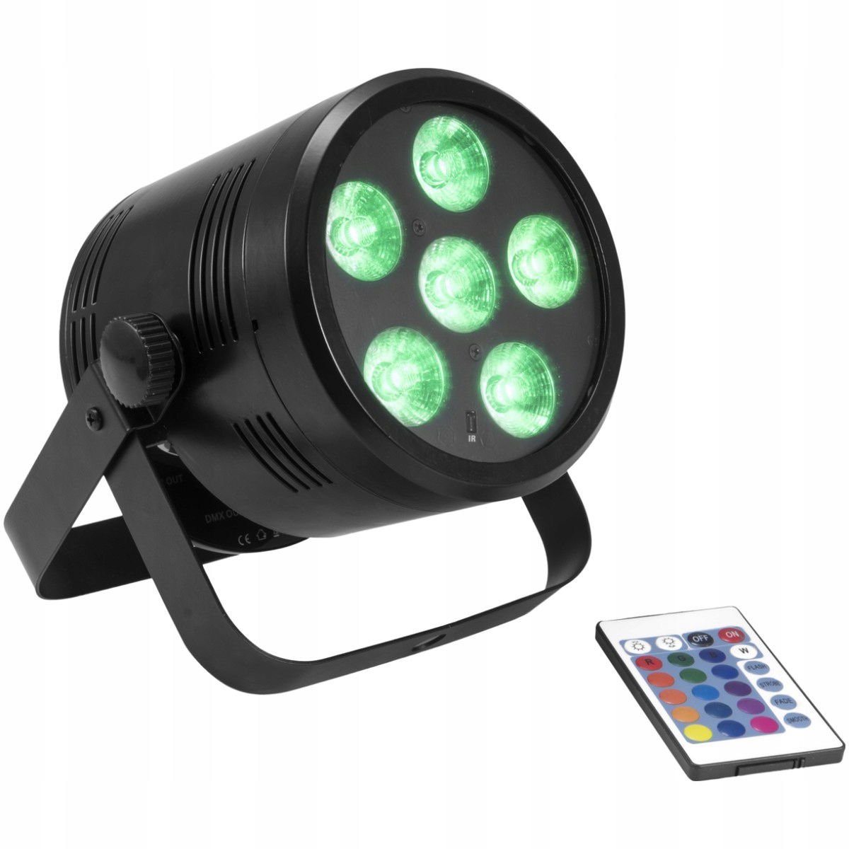 Eurolite Akku Par 6 Qcl reflektor s DMX a batériou