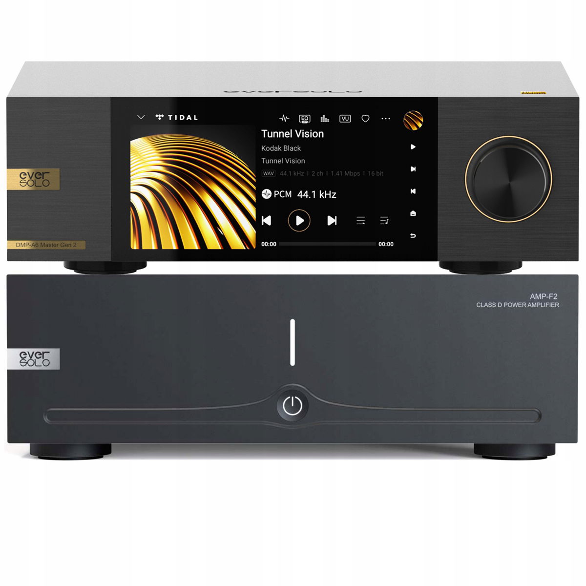 EverSolo DMP-A6 Master Edition gen2 EverSolo AMP-F2 Xlr Mqa Hdmi Dsd
