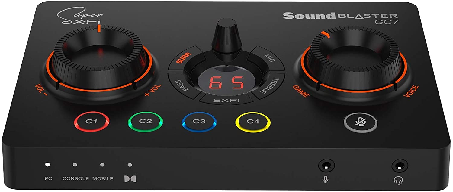 Externá zvuková karta Creative Sound Blaster GC7 Usb-c