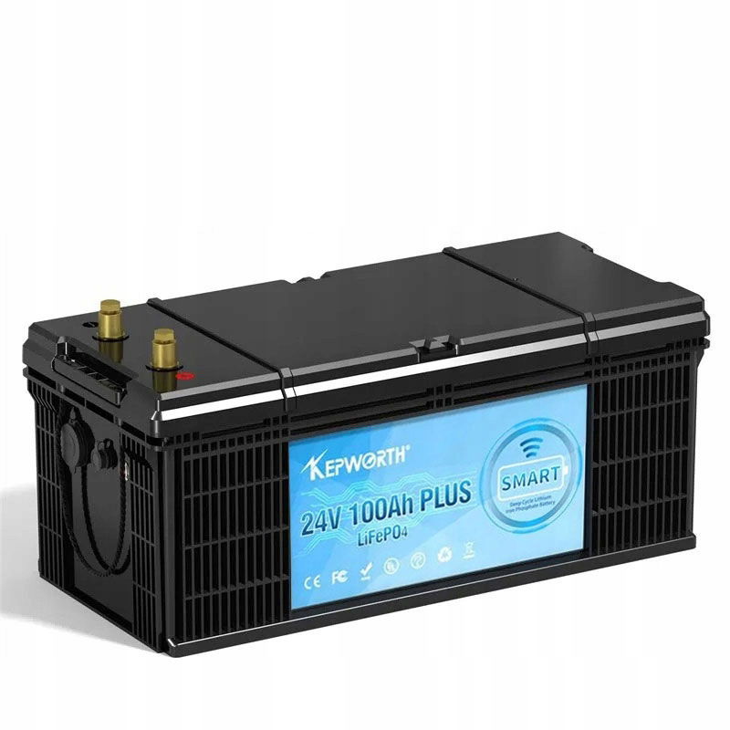 Externý akumulátor Bluetooth Bms Kepworth LiFePO4 24V 100Ah lítiový