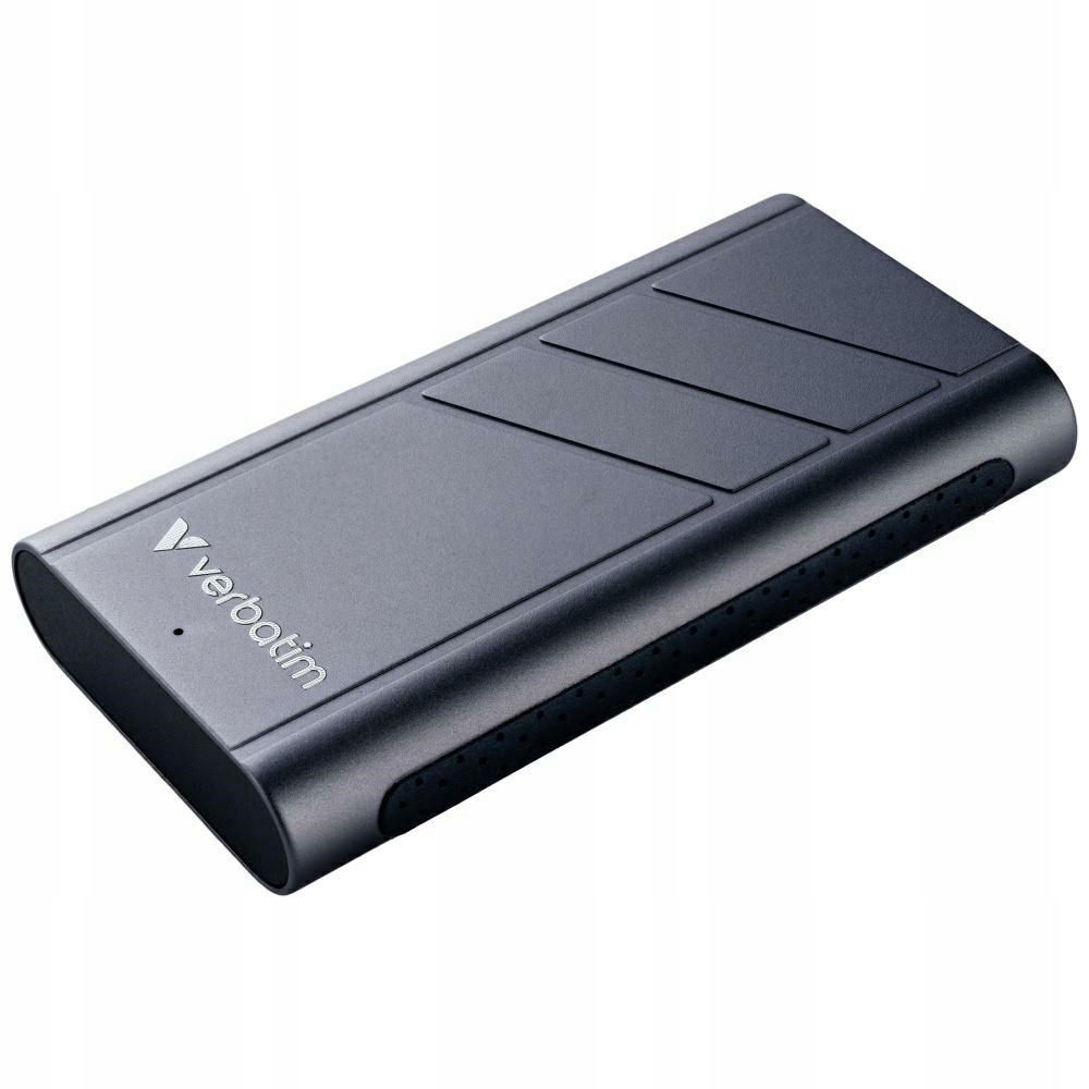 Externý disk Verbatim TurboMetal Ssd 4TB USB4 Usb-c sivý 32023