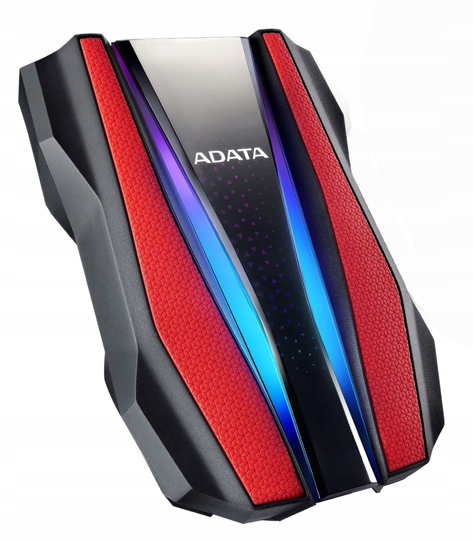 Externý Hdd disk Adata HD770G (1TB; 2.5"; Usb 3.2; červený)