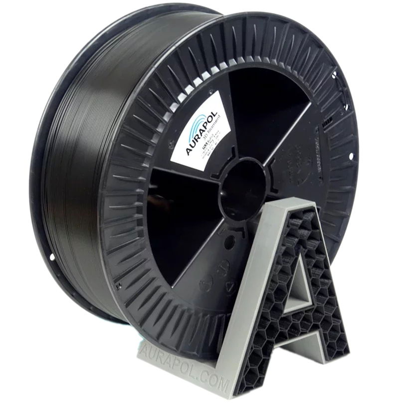 Filament Aurapol Pla HT110 3D Cerna 2,5 kg 1,75 mm čierny
