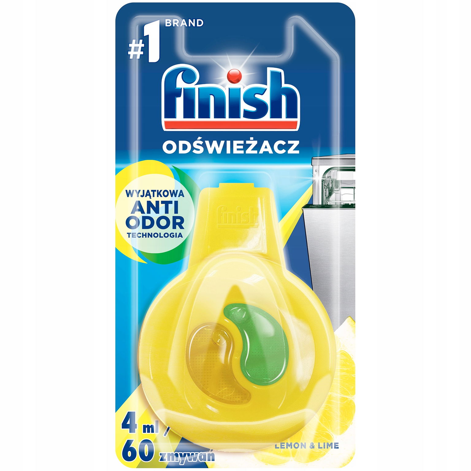 Finish Osviežovač Do Umývačky Lemon & Lime (60 cyklov)