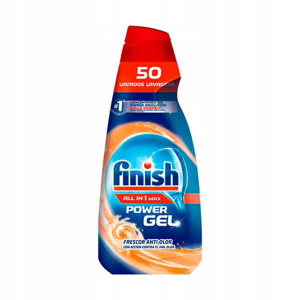 Finish Power gél na umývanie riadu v umývačke riadu 1L