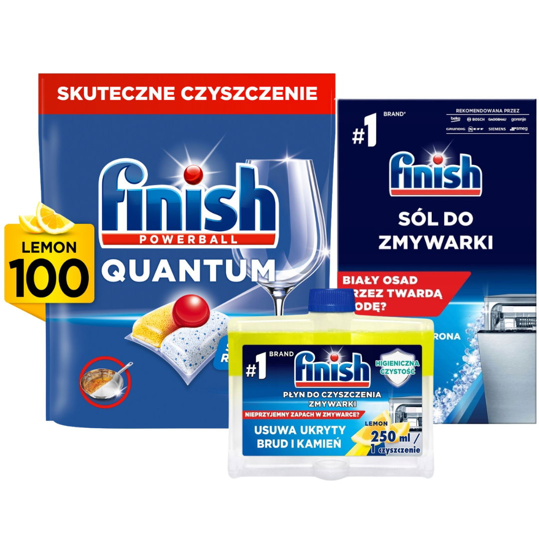 Finish Sada Quantum 100 Lemon 2 doplnky