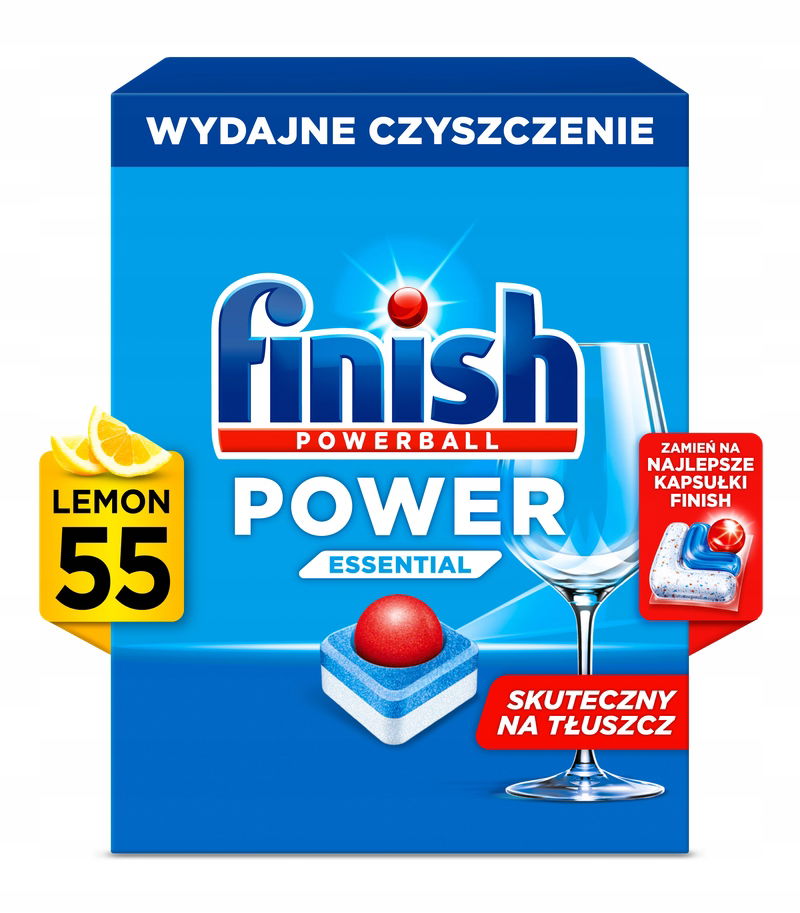 Finish Tabletky Power Essential 55 lemon