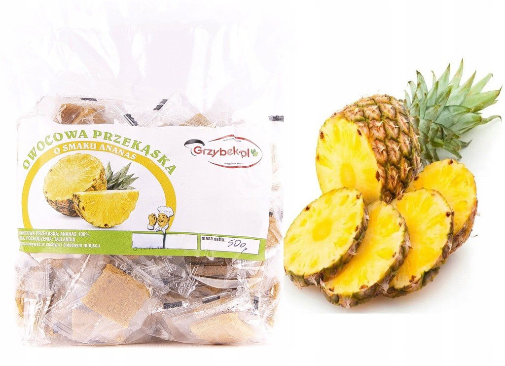 Fit Ovocná Desiatka Ananás !prírodná! 500G bez cukru a konzervantov