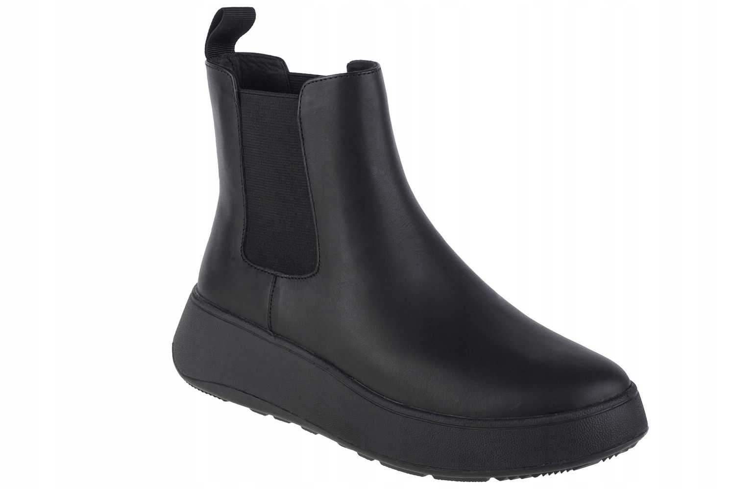 Fitflop F-mode [41] Dámske kožené čižmy, čierne