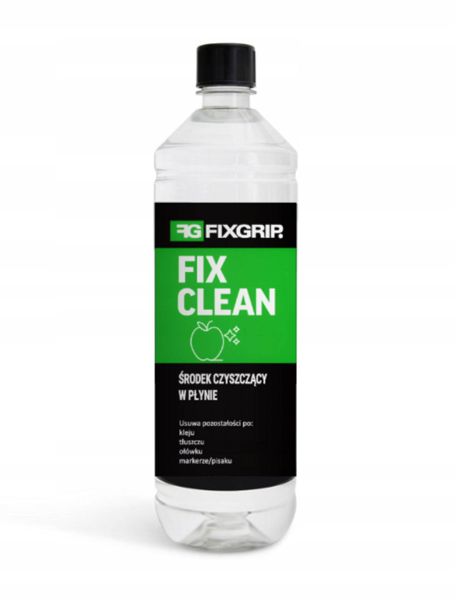 Fix Clean Tekutý čistiaci prostriedok Fixgrip 1L Jablko Odstraňuje lepidlo, tuk