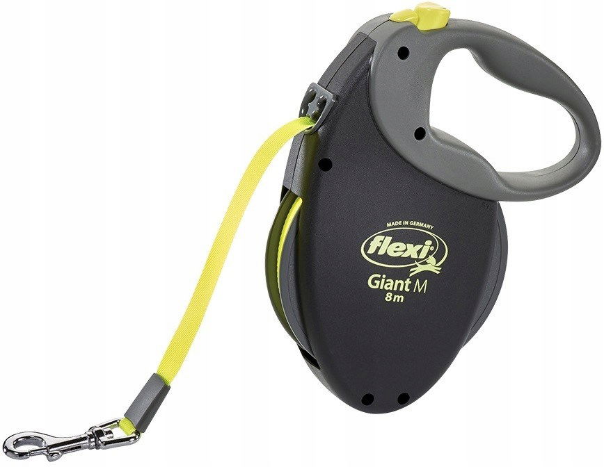 Flexi Giant Neon M – automatické vodítko – 8 m