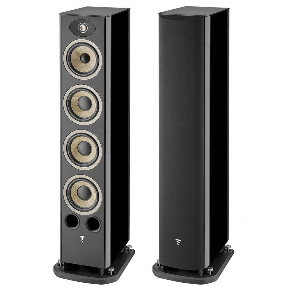 Focal Aria Evo X N°3 Podlahové Stĺpy Black High Gloss