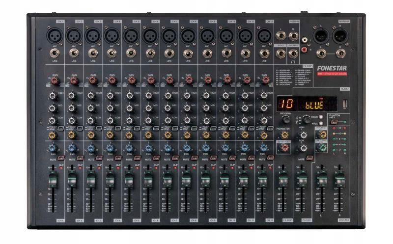 Fonestar MIX-12PRO – štúdiový mixér