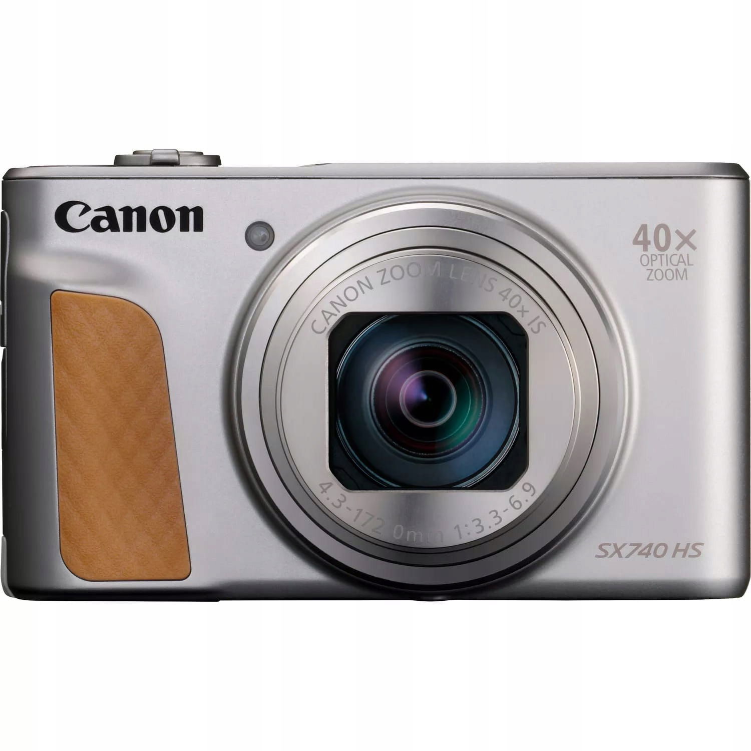 Fotoaparát Canon PowerShot SX740 Hs Lite Edition 4K – strieborný