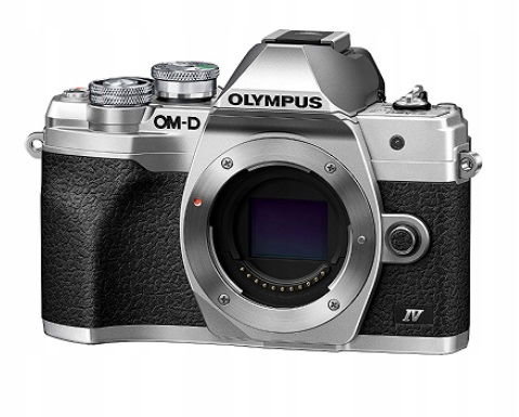 Fotoaparát Olympus E M10 Mark IV Body Strieborný