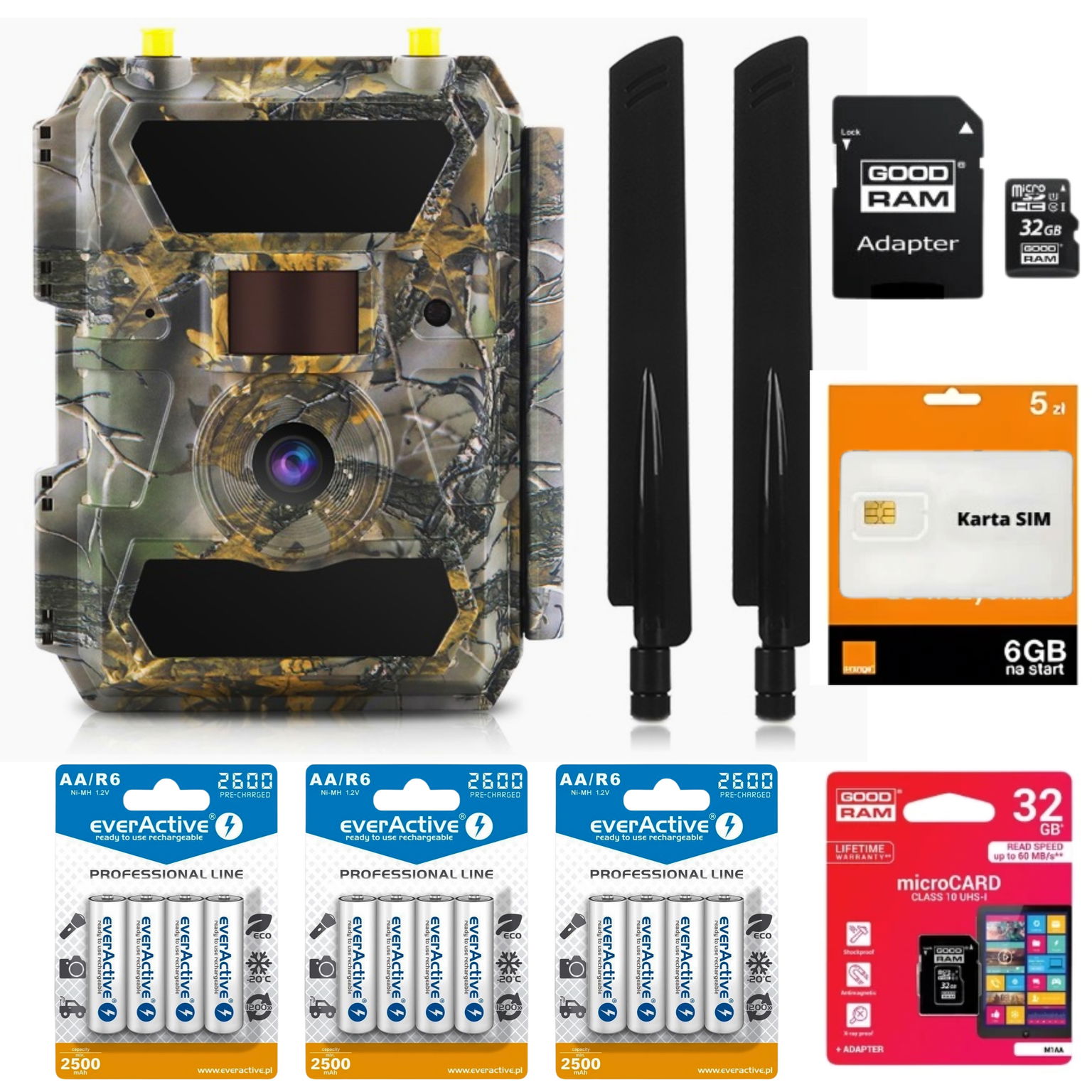 Fotopasca Lesná kamera SF4.0 Cg Pro 100° Sim 32 Gb 12xAA/R6 2600 mAh