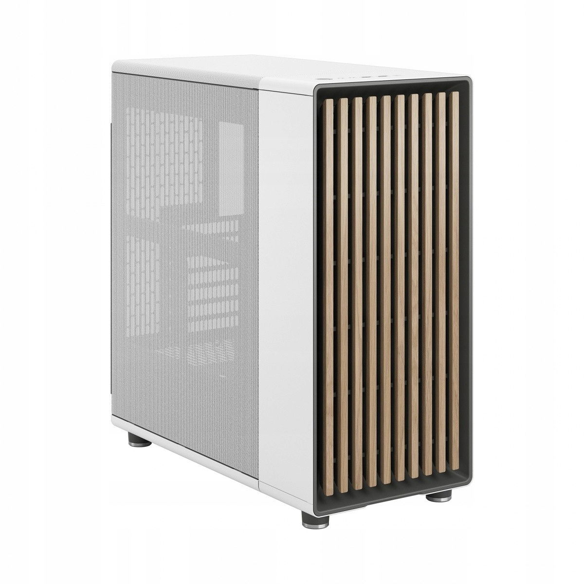 Fractal Design North Chalk White Puzdro Midi Tower