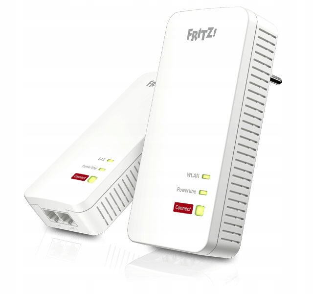 FRITZ!Powerline 1240 Ax rýchly sieťový adaptér Plc s Mesh Wi-Fi 6