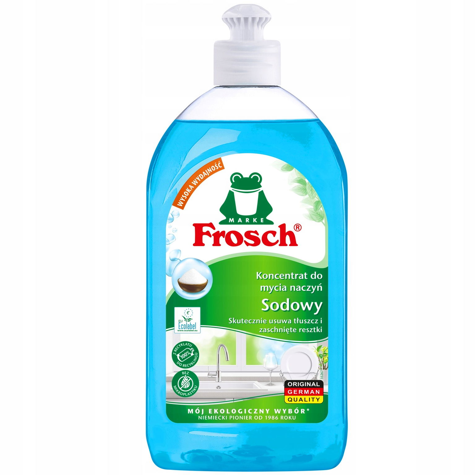 Frosch Eko Sodný koncentrát na umývanie riadu 0,5 l