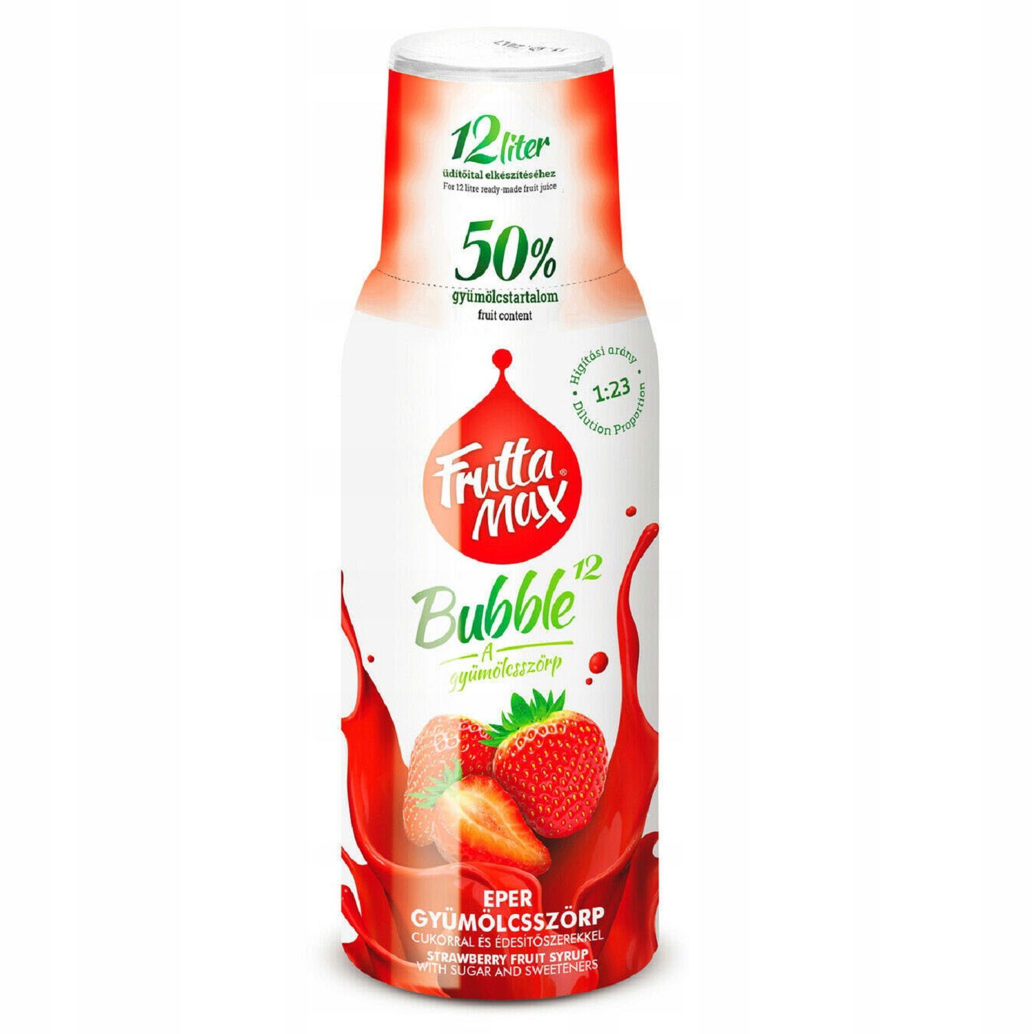 Fruttamax Jahoda 500ml