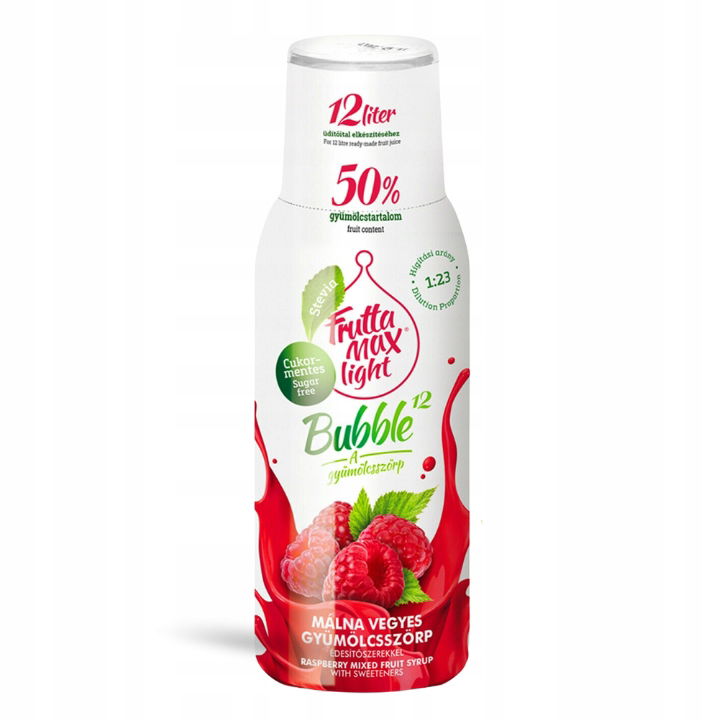 Fruttamax Malina bez cukru 500 ml