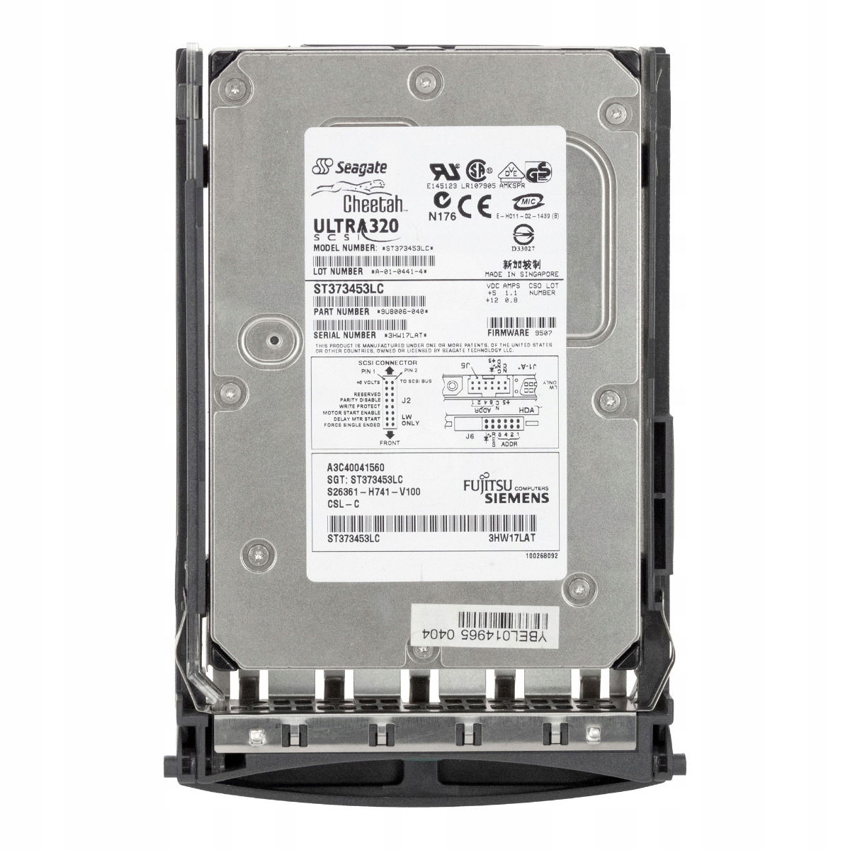 Fujitsu A3C40041560 72GB 15K Scsi U320 3.5'' ST373453LC